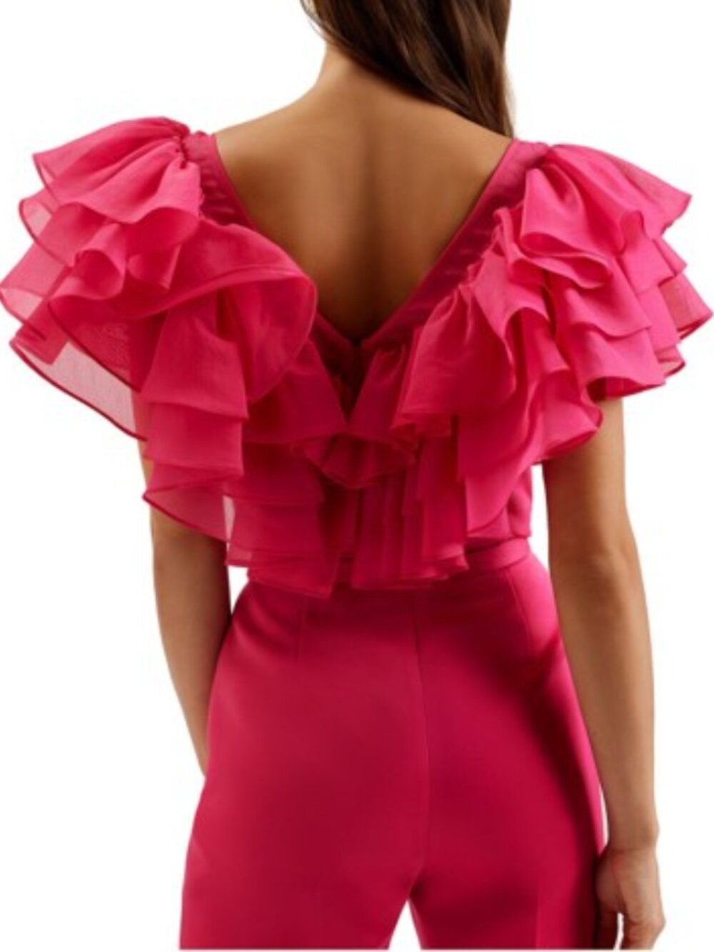 Ted Baker Calonda Ruffle Top - Picture 2 of 2